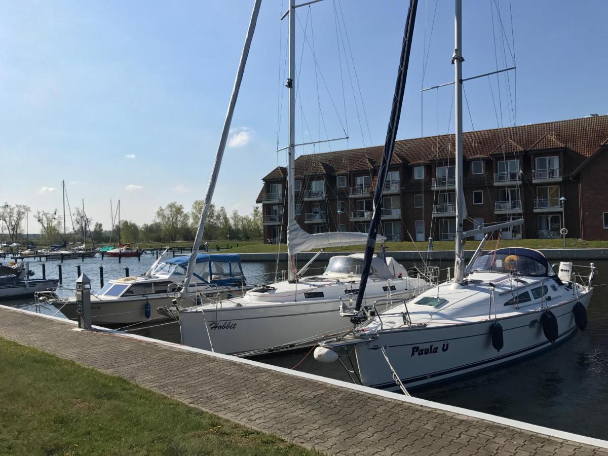 Blick Auf Yachthafen An Der Ostsee Ueckermünde Esterno foto