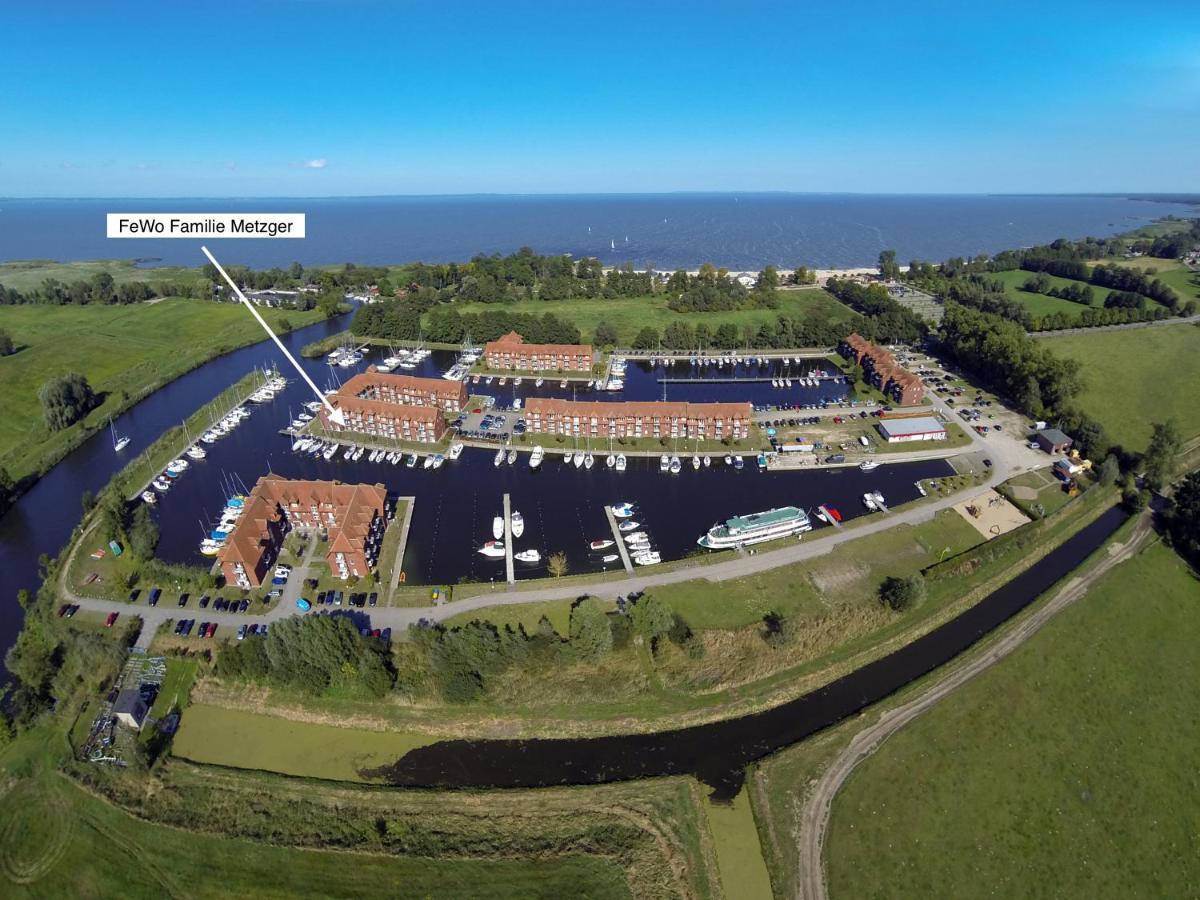 Blick Auf Yachthafen An Der Ostsee Ueckermünde Esterno foto